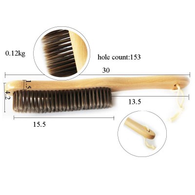 wood bed broom  bed  brush with wooden handle for home bed broom